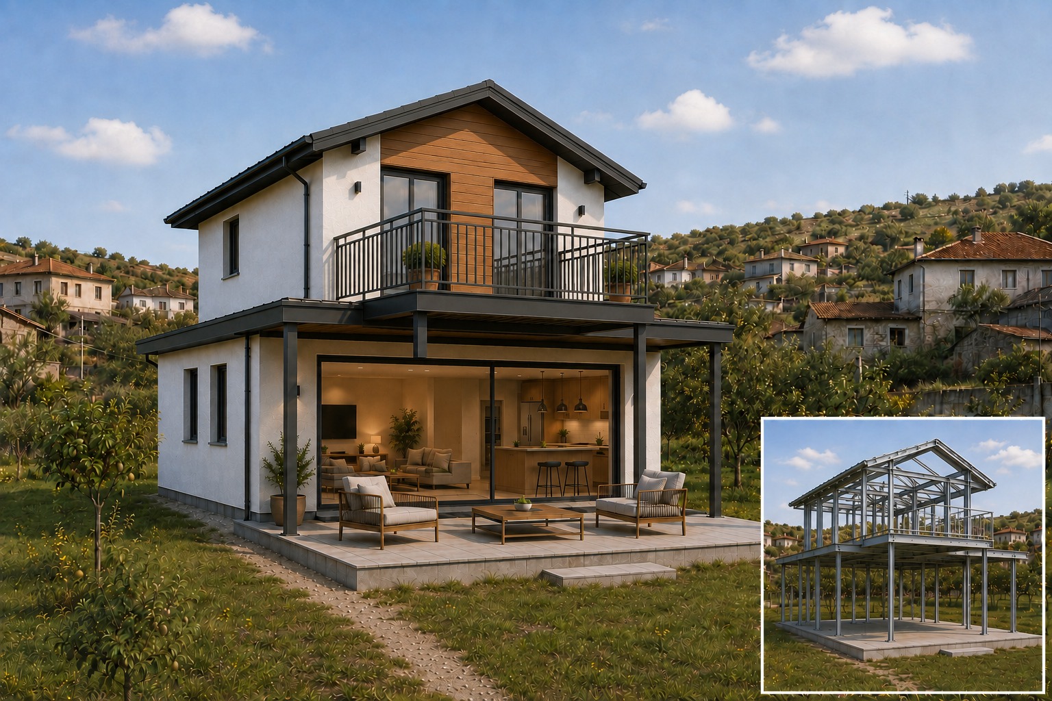 Prestij Çelik Yapı Projesi